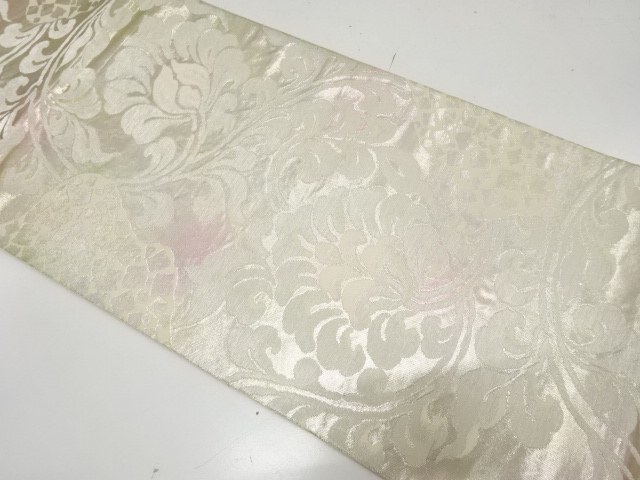 Japanese Kimono / Antique / Fukuro Obi Silk